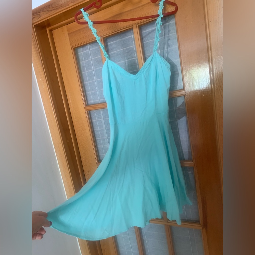 Aeropostale Turquoise Sleeveless Dress